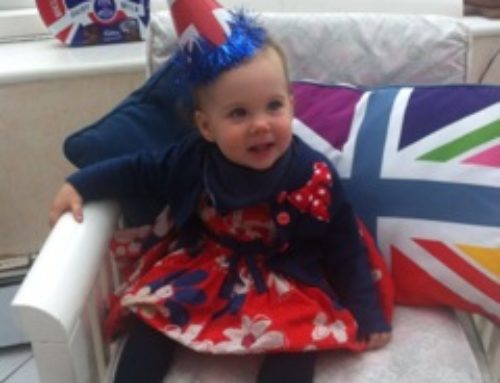 Queens Birthday is celebrated by our youngest guest